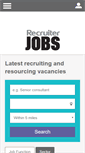 Mobile Screenshot of jobs.recruiter.co.uk